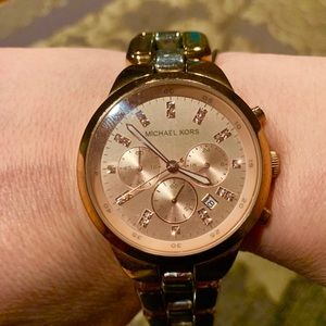 Michael Kors Rose Gold Watch